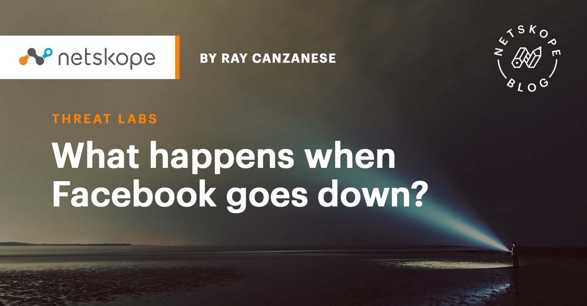 What Happens When Facebook Goes Down? Netskope