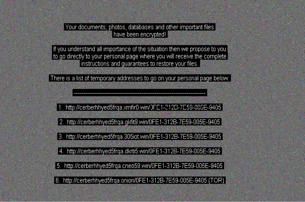 Fig 9 - Cerber Ransomeware