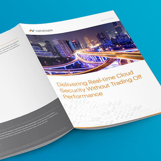 White Paper: delivering real-time cloud security without trading off performance