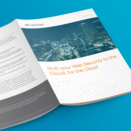white paper: shift your web security to the cloud, for the cloud
