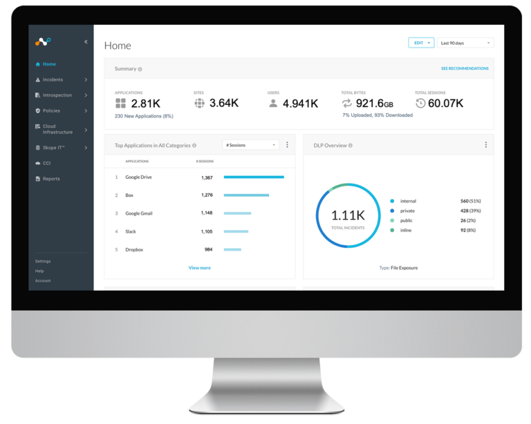 Netskope Cloud Security Next Gen SWG, Private Access, CASB