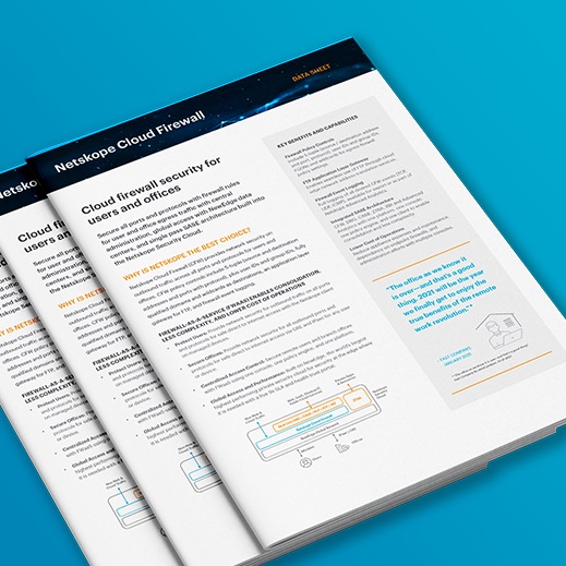 Netskope Cloud Firewall Netskope