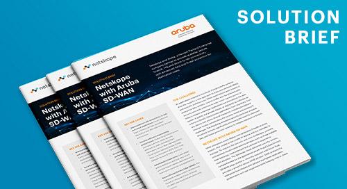 Netskope con SD-WAN de Aruba