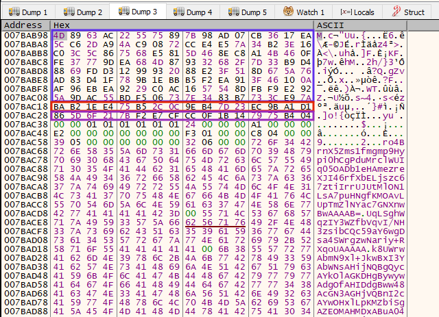 Figure showing BlackMatter’s decrypted configuration.