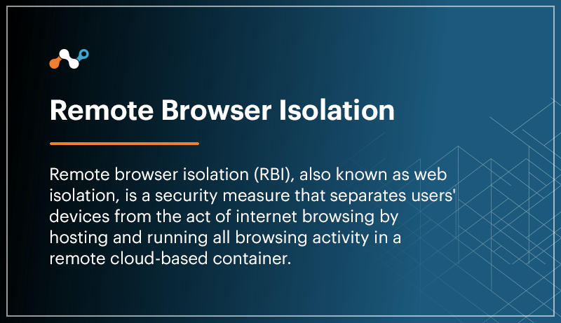 définition RBI d’isolation de navigateur distant