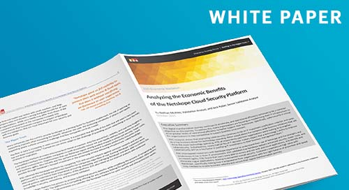 Analyzing the Economic Benefits of the Netskope Cloud Security Platform - white paper