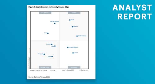 Netskope has been named a Leader in the 2022 Gartner Magic Quadrant for Security Service Edge.