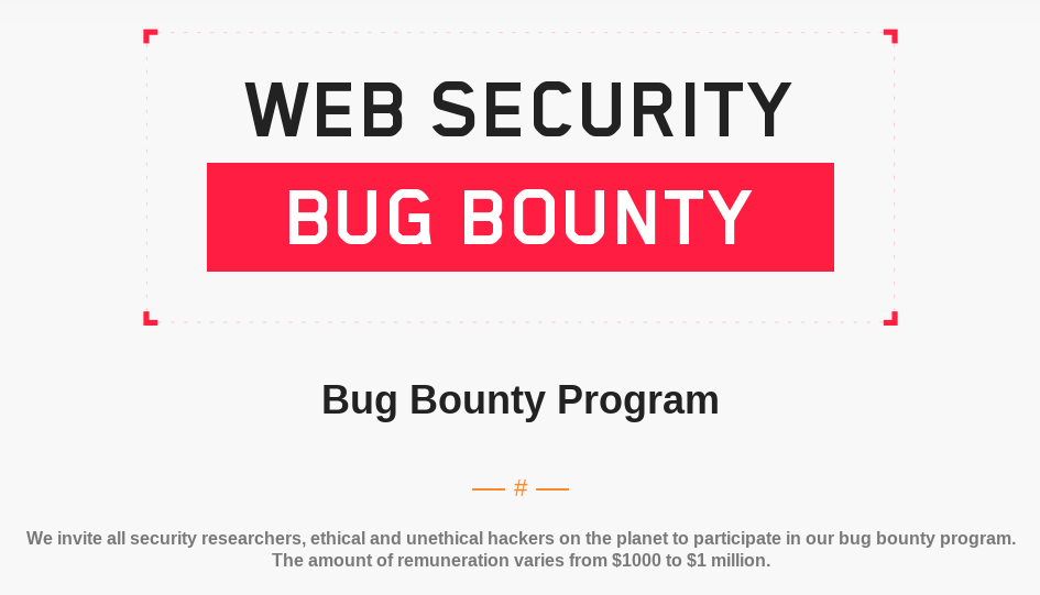 Screenhot showing LockBit’s bug bounty program.