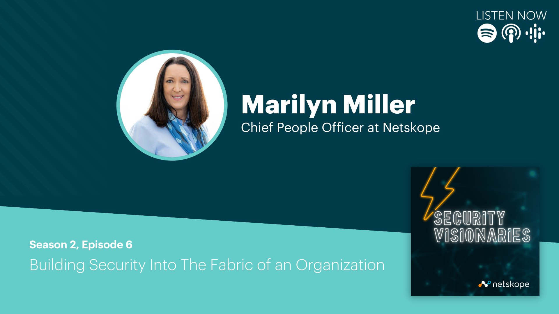 Building Security into the Fabric of an Organization