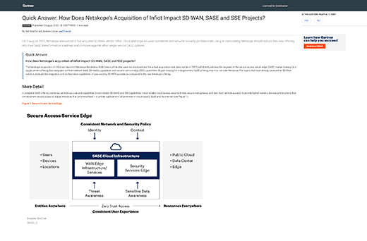 Gartner quick answer