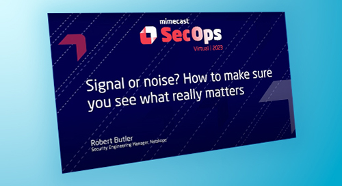 Signal or noise? How to make sure you see what really matters