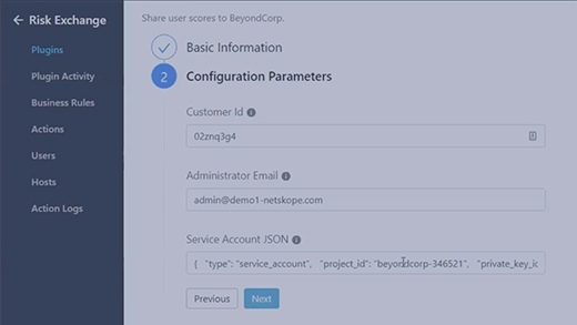 Configuration BeyondCorp