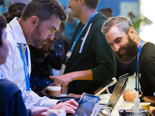 People at Oktane conference