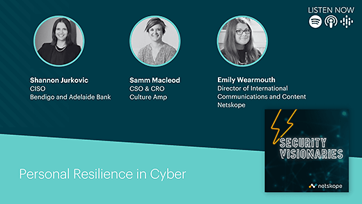 Personal Resilience in Cyber podcast
