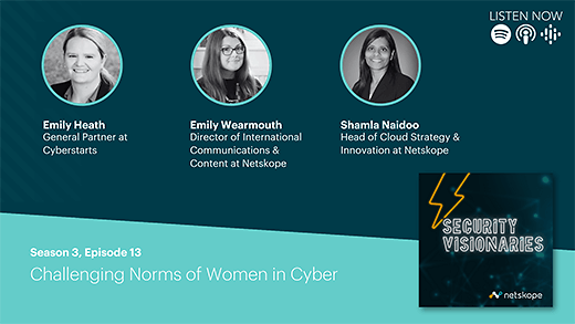 Podcast Challenging the Women in Cyber