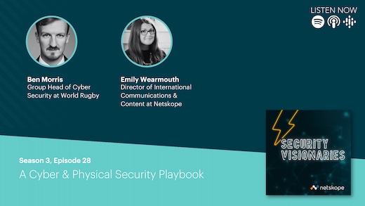 A Cyber & Physical Security Playbook、World RugbyのBen Morris氏による共著