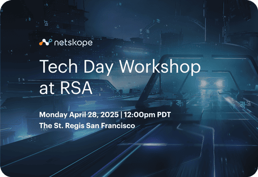 RSAでのTech Dayワークショップ