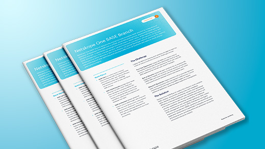 Netskope One SASE Branch